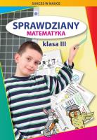 Okładka książki Sprawdziany. Matematyka. Klasa III