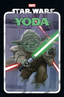Star Wars. Yoda. Autor: Cavan Scott, Jody Houser, Marc Guggenheim, Nico Leon, Luke Ross, Alessandro Miracolo, Ibraim Roberson. SmakLiter.pl Okładka książki Star Wars. Yoda