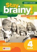 Okładka książki Stay brainy! 4 zeszyt ćwiczeń + kod