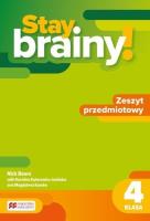 Okładka książki Stay brainy! SP 4 Zeszyt przedmiotowy
