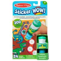 Opakowanie Stempel z naklejkami Dinozaur + książeczka Melissa & Doug