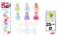 Opakowanie Stempelki dla dzieci MP Morskie Zwierzęta 6szt.blister