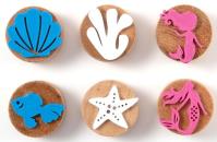 Opakowanie Stemple drewniane syreny 6szt