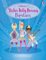 Sticker Dolly Dressing Popstars. Autor: Bowman Lucy. SmakLiter.pl Okładka książki Sticker Dolly Dressing Popstars
