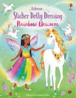 Okładka książki Sticker Dolly Dressing. Rainbow Unicorns wer. angielska
