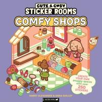 Okładka książki Sticker Rooms. Comfy Shops