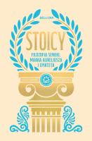 Okładka książki Stoicy. Filozofia Seneki, Marka Aureliusza ..