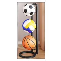 Stojak na 3 piłki metalowy. Wydawca: Leantoys. SmakLiter.pl Opakowanie Stojak na 3 piłki metalowy