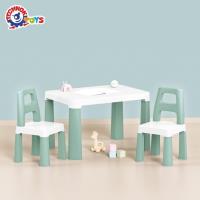 Opakowanie Stół dziecięcy zielony z dwoma krzesełkami