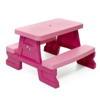 Opakowanie Stolik z ławkami różowy