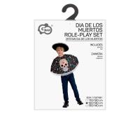 Opakowanie Strój dla dzieci Dia de los Muertos rozm. 120/130