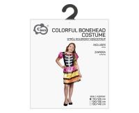 Strój dla dzieci Kolorowy Kościotrup 110/120cm. Wydawca: GODAN. SmakLiter.pl Opakowanie Strój dla dzieci Kolorowy Kościotrup 110/120cm