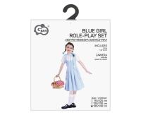 Opakowanie Strój dla dzieci Niebieska dziewczynka 130/140cm