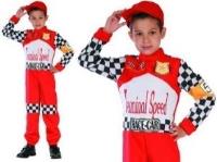 Opakowanie Strój Kierowca Rajdowy rozmiar S 110-120cm