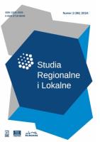 Okładka książki Studia Regionalne i Lokalne 2/2024