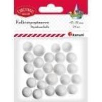 Styropianowe kulki 15/20mm białe 24szt. Wydawca: Titanum. SmakLiter.pl Opakowanie Styropianowe kulki 15/20mm białe 24szt