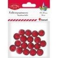 Styropianowe kulki 15/20mm czerwone 24szt. Wydawca: Titanum. SmakLiter.pl Opakowanie Styropianowe kulki 15/20mm czerwone 24szt