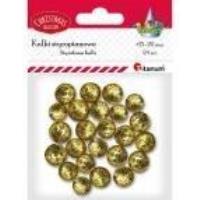 Styropianowe kulki 15/20mm złote 24szt. Wydawca: Titanum. SmakLiter.pl Opakowanie Styropianowe kulki 15/20mm złote 24szt