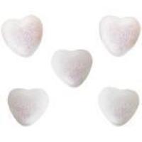 Styropianowe serca 19x19mm białe 50szt. Wydawca: Titanum. SmakLiter.pl Opakowanie Styropianowe serca 19x19mm białe 50szt