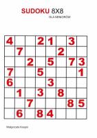 Sudoku 8x8. Wydawca: Czas Seniora. SmakLiter.pl Opakowanie Sudoku 8x8