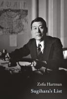 Sugihara's List. Autor: Zofia Hartman. SmakLiter.pl Okładka książki Sugihara's List