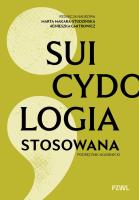 Okładka książki Suicydologia stosowana. Podręcznik akademicki
