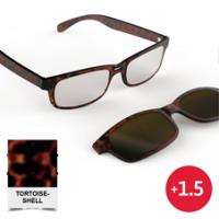 Opakowanie Sun Readers Okulary przeciwsłoneczne brąz +1.5