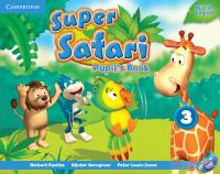 Super Safari 3 Pupil's Book + DVD. Autor: Puchta Herbert, Gerngross Günter, Lewis-Jones Peter. SmakLiter.pl Okładka książki Super Safari 3 Pupil's Book + DVD