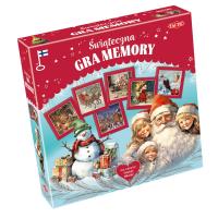 Świąteczna Gra pamięciowa. Wydawca: Tactic. SmakLiter.pl Opakowanie Świąteczna Gra pamięciowa