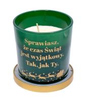 Opakowanie Świeca zapachowa Boże Narodzenie - marcepan