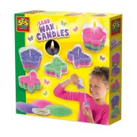 Świece woskowe piaskowe. Wydawca: SES. SmakLiter.pl Opakowanie Świece woskowe piaskowe