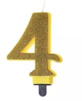 Opakowanie Świeczka urodzinowa brokatowa 4