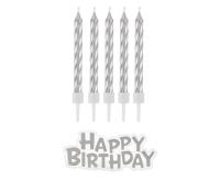Opakowanie Świeczki B&C urodzinowe Happy Birthday 16szt