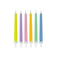 Świeczki ryflowane dekoracja ciasta 6szt. Wydawca: ARPEX. SmakLiter.pl Opakowanie Świeczki ryflowane dekoracja ciasta 6szt