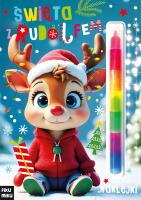 Święta z Rudolfem. Autor: Opracowanie zbiorowe. SmakLiter.pl Okładka książki Święta z Rudolfem