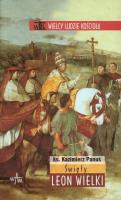 Święty Leon Wielki. Autor: Kazimierz Panuś. SmakLiter.pl Okładka książki Święty Leon Wielki