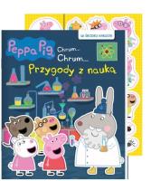 Świnka Peppa. Chrum... Chrum... Przygody z nauką. Autor:   Praca zbiorowa. SmakLiter.pl Okładka książki Świnka Peppa. Chrum... Chrum... Przygody z nauką