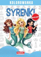 Okładka książki Syrenki. Kolorowanka z naklejkami