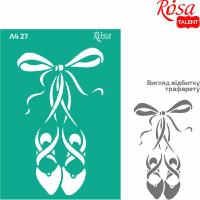 Opakowanie Szablon samoprzylepny wielokrotnego użytku baletki 21x29.7cm