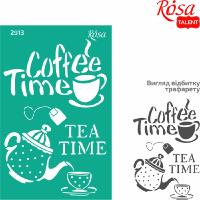 Opakowanie Szablon samoprzylepny wielokrotnego użytku motywy kuchenne 13x20cm