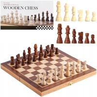Opakowanie Szachy drewniane