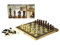 Szachy i warcaby drewniane. Wydawca: ADAR. SmakLiter.pl Opakowanie Szachy i warcaby drewniane