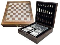 Opakowanie Szachy, karty, domino