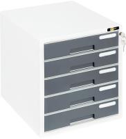 Opakowanie Szafka na dokumenty 5 szufl. szara YELLOW ONE