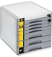 Opakowanie Szafka na dokumenty 7 szufl. metalowa YELLOW ONE