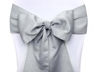 Szarfy na krzesło srebrne 0,15x2,75m 10szt. Wydawca: PartyDeco. SmakLiter.pl Opakowanie Szarfy na krzesło srebrne 0,15x2,75m 10szt