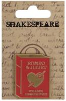 Opakowanie Szekspir Przypinka metalowa - Romeo i Julia