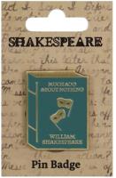 Opakowanie Szekspir Przypinka metalowa - Wiele hałasu o nic