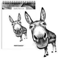 Opakowanie Szkicownik A5/60K na spirali - Osioł