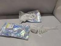 Opakowanie Szkielet ryby świecący w ciemności 20cm MIX